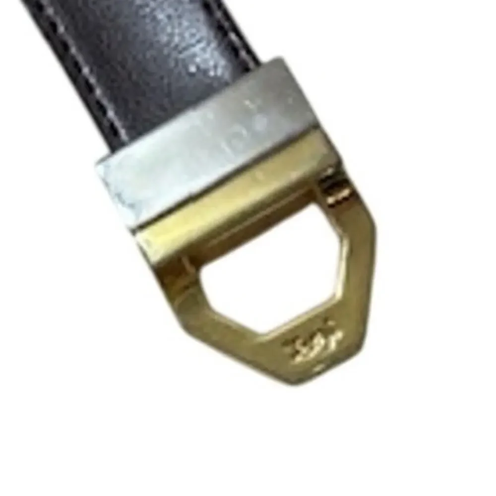 YSL Yves Saint Laurent Reversible Leather Belt 40/100